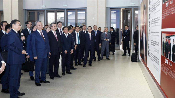 Tổng Bí thư, Chủ tịch nước Tô Lâm khảo sát Khu mới Hùng An của Trung Quốc - Ảnh 2.