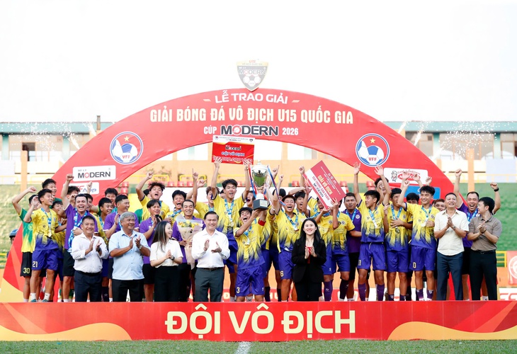 U15 quốc gia - Ảnh 1.