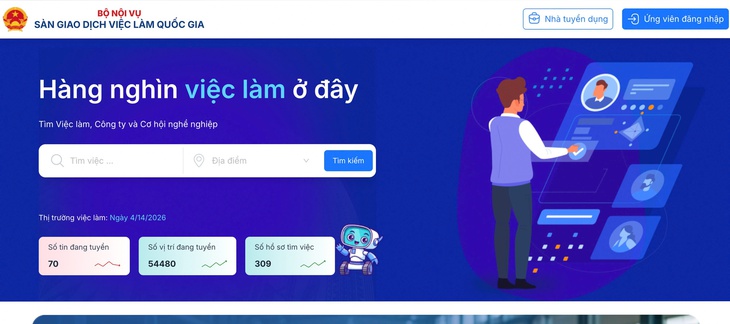 sàn việc làm t - Ảnh 2.