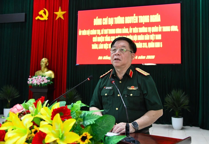 Đại tướng Nguyễn Trọng Nghĩa - Ảnh 1.