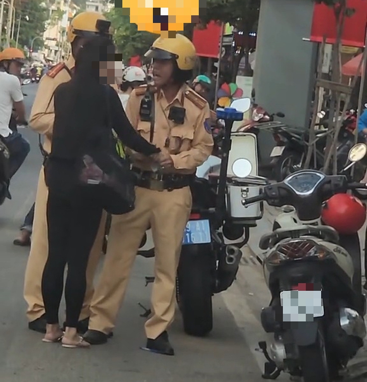 cảnh sát giao thông - Ảnh 1.