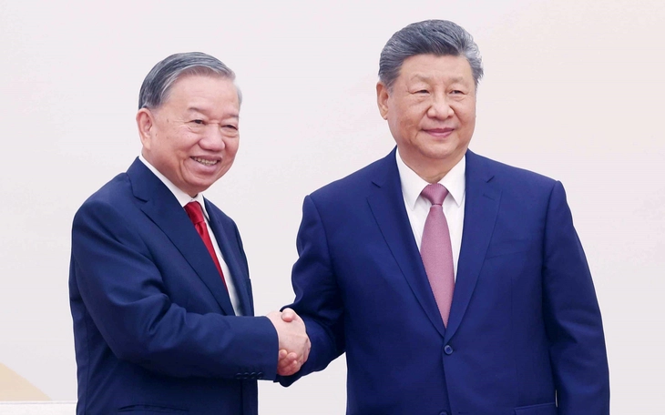 Tổng Bí thư, Chủ tịch nước Tô Lâm gặp thân nhân các tướng lĩnh, nhân sĩ hữu nghị Việt - Trung - Ảnh 3.