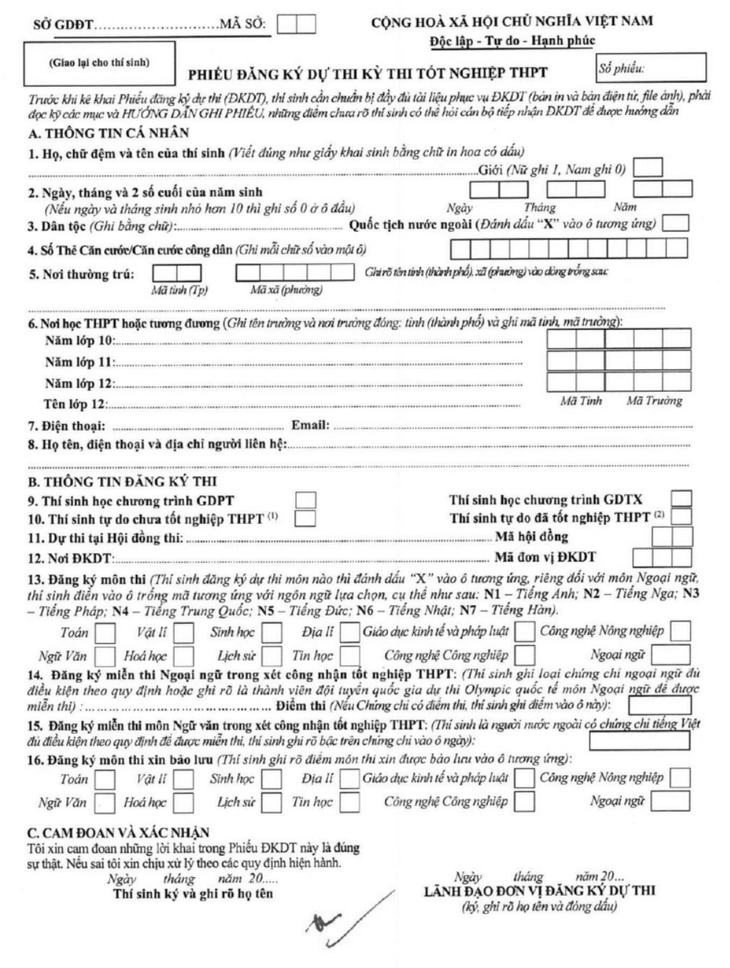 thi tốt nghiệp THPT - Ảnh 4.