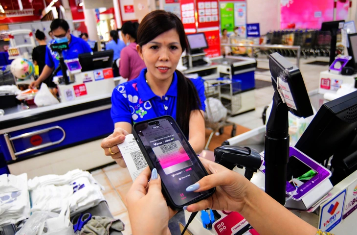 Thanh toán qua mã QR động: Lợi người bán, tiện người mua - Ảnh 1. QR động - Ảnh 1.