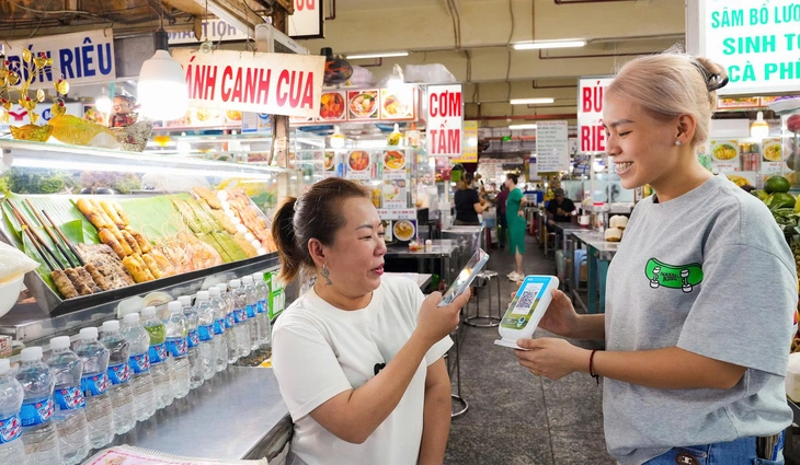 Thanh toán qua mã QR động: Lợi người bán, tiện người mua - Ảnh 2. QR động - Ảnh 2.