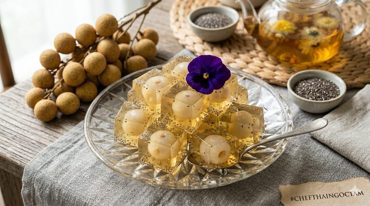 Á quân 2 Top chef hướng dẫn món thạch hoa cúc long nhãn và kem đá bào kiểu Ý xua tan nắng nóng - Ảnh 5. kem đá bào - Ảnh 4.