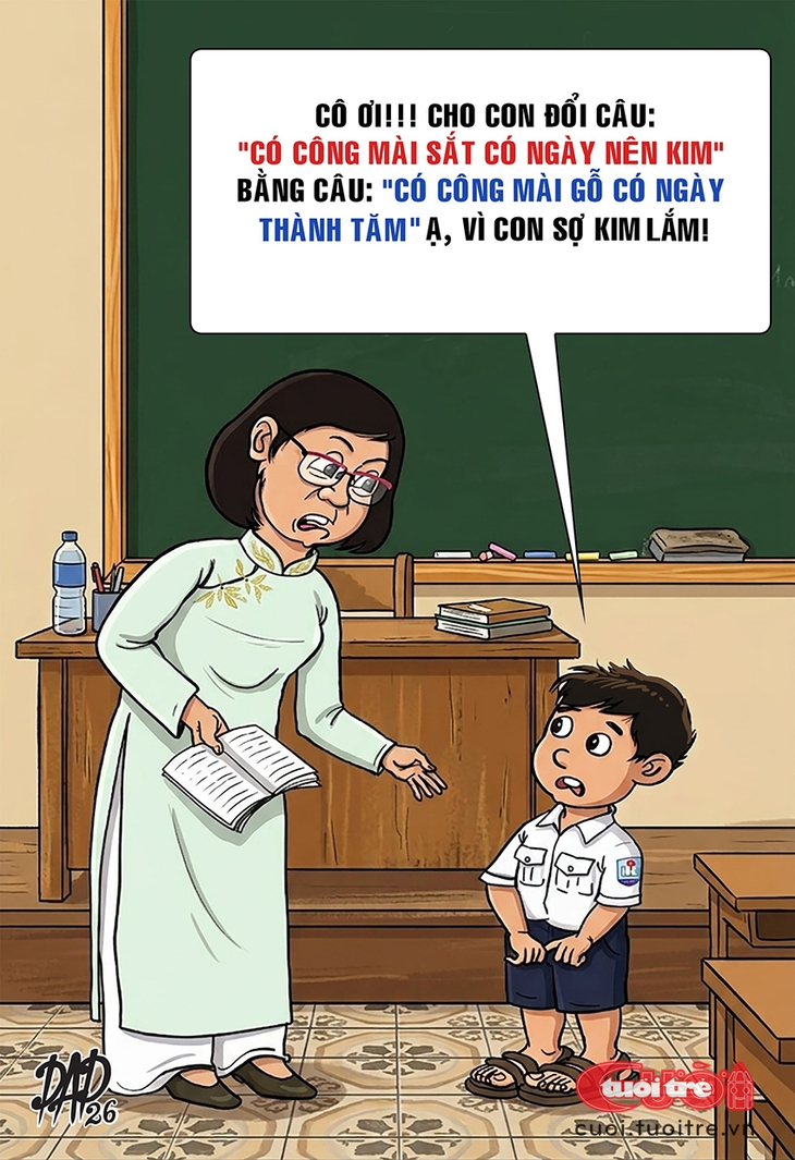 mài sắt - Ảnh 1.