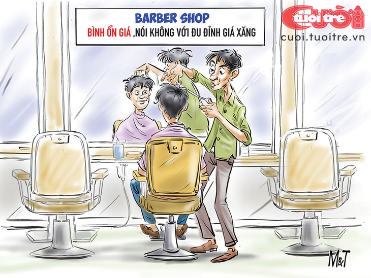 Tiệm hớt tóc bình ổn giá - Ảnh 1.