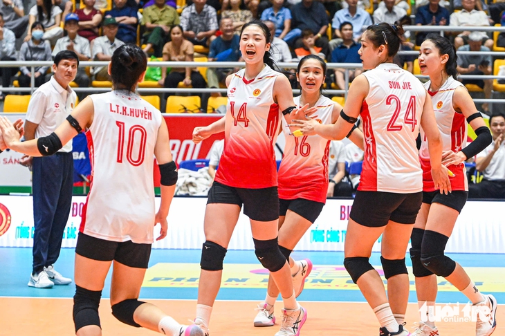 Bóng chuyền nữ: Xác định 2 đội đầu tiên dự Cúp Hùng Vương - Ảnh 2.