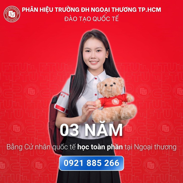 Học toàn phần tại Ngoại thương, nhận bằng cử nhân đào tạo quốc tế - Ảnh 2.