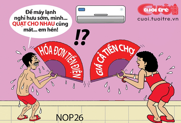 Dìu nhau qua mùa nóng - Ảnh 1.