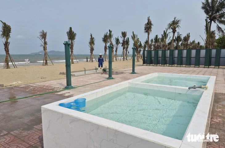 Cửa Lò xây 15 điểm tắm nước ngọt phục vụ du khách - Ảnh 7.