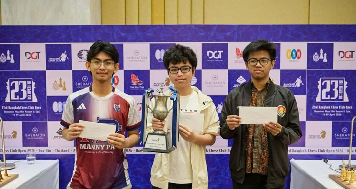 Thần đồng cờ vua của Việt Nam giành chức vô địch trên đất Thái Lan - Ảnh 4.