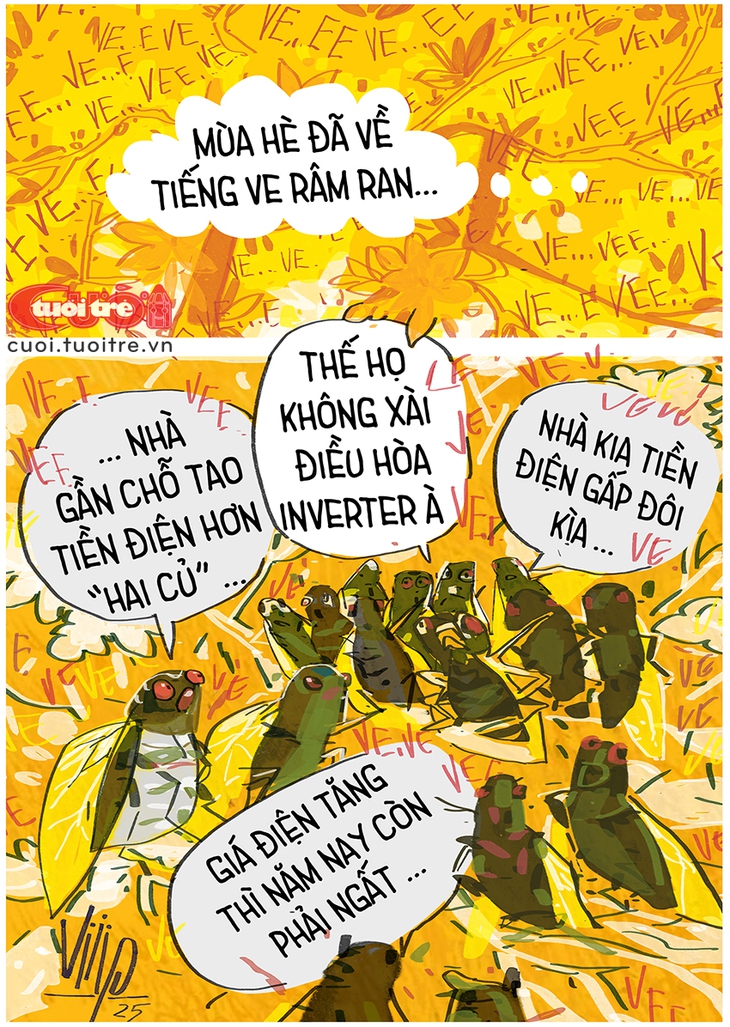 Ve sầu phát rầu vì mùa hè không... inverter - Ảnh 1.