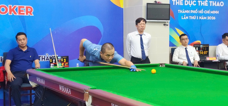 Gần 200 cơ thủ dự môn billiards và snooker Đại hội TDTT TP.HCM - Ảnh 3.