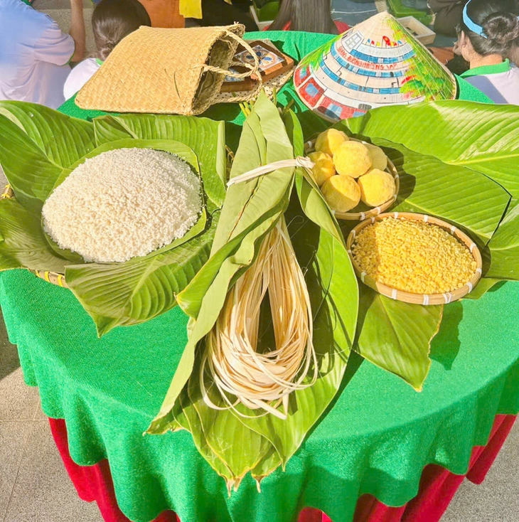 gói bánh chưng - Ảnh 2.