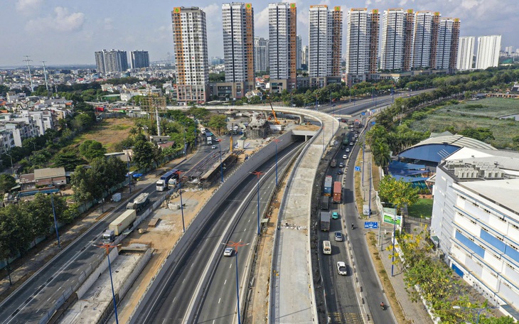 Thông xe nhánh cầu vượt N3 thuộc nút giao An Phú  - Ảnh 2.