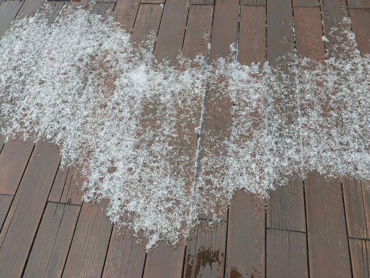 mưa đá - Ảnh 3.