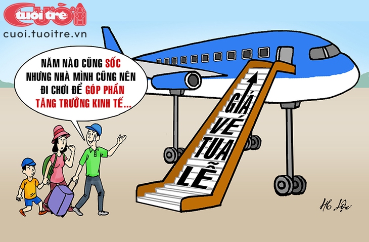 Giá vé máy bay năm nào cũng sốc, ai cũng than nhưng vẫn phải đi - Ảnh 1.