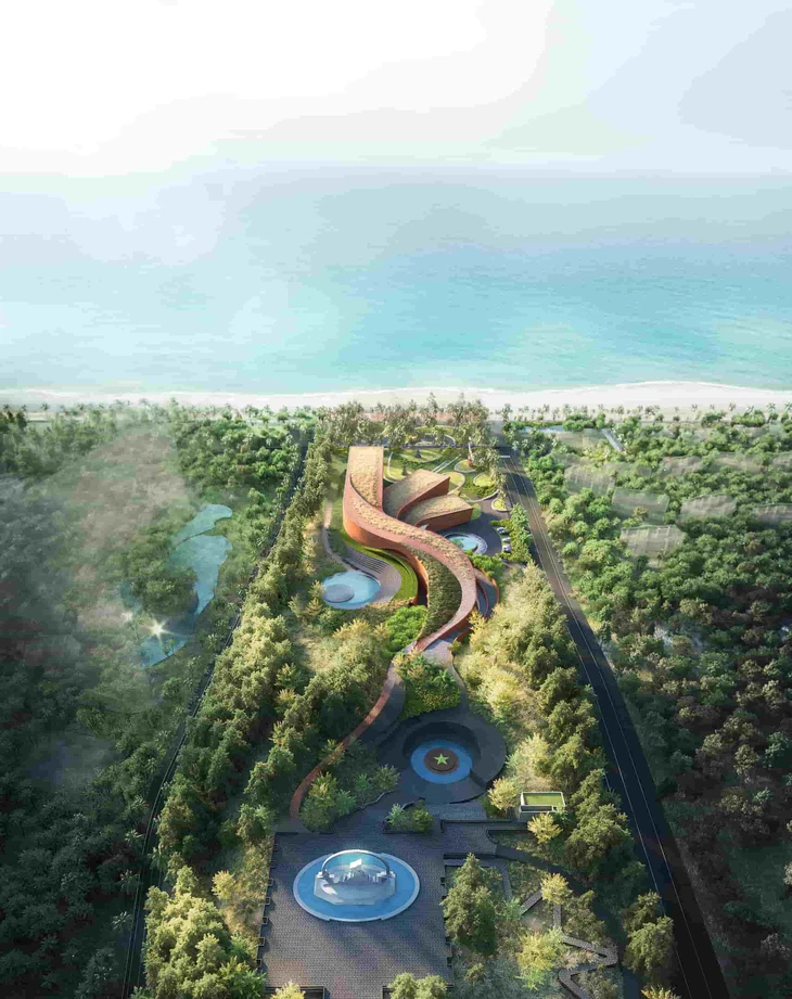 Bảo tàng Trường Sa được thiết kế vươn mình ra Biển Đông - Ảnh 3.