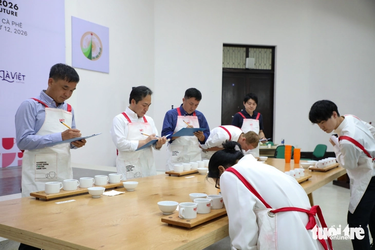 Nông dân Cầu Đất Đà Lạt lại đạt giải nhất cuộc thi tuyển chọn cà phê Arabica Việt Nam - Ảnh 2.