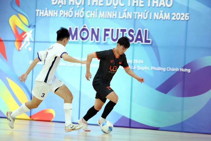 Tuyển futsal Việt Nam thắng 22-0 ở Đại hội TDTT TP.HCM - Ảnh 1.