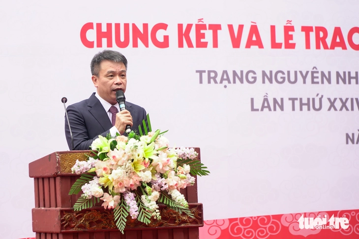 Tái hiện lễ rước Trạng dành cho các Trạng Nguyên nhỏ tuổi - Ảnh 2.