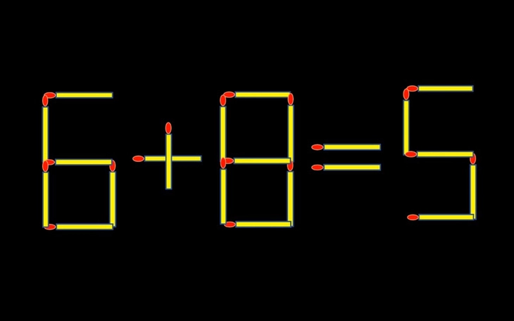 Thử tài IQ: Di chuyển một que diêm để 15-1-3=6 thành phép tính đúng - Ảnh 7.