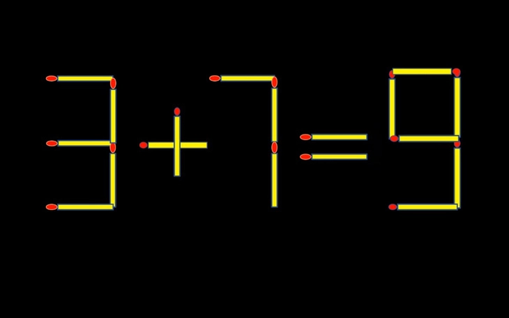 Thử tài IQ: Di chuyển một que diêm để 7-4=2 thành phép tính đúng - Ảnh 9.