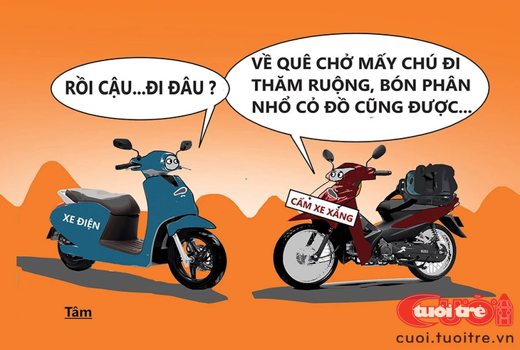 Xe xăng bỏ phố về quê - Ảnh 3.