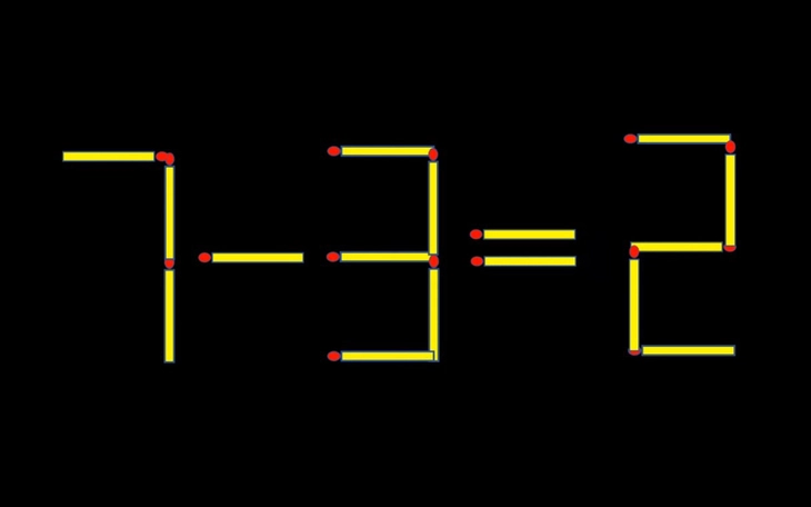 Thử tài IQ: Di chuyển một que diêm để 3-8=6 thành phép tính đúng - Ảnh 7.