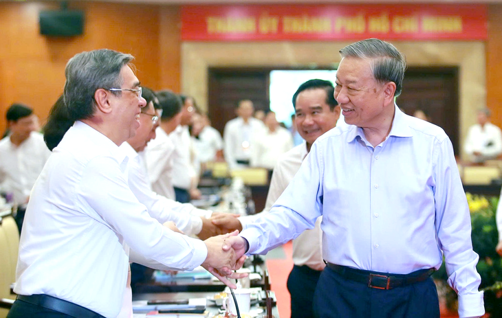Tổng Bí thư, Chủ tịch nước Tô Lâm thăm và làm việc với TP.HCM - Ảnh 2.