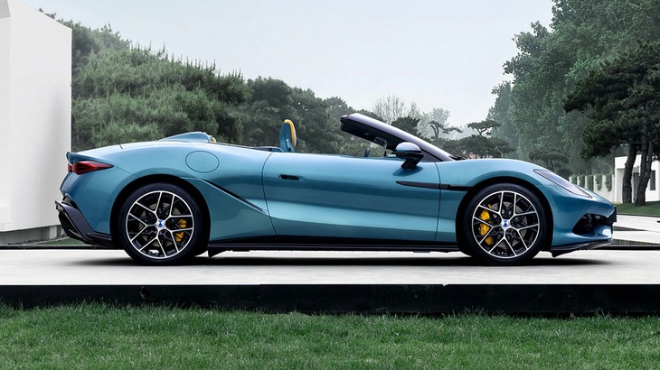 BYD Denza Z Convertible - Xe điện mui trần mạnh 1.000 mã lực - Ảnh 3.