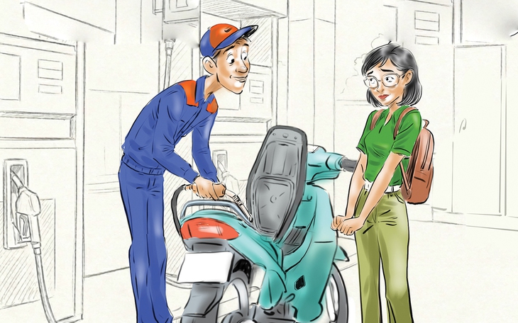 Chồng bợm nhậu đổ lỗi cho xăng E10 - Ảnh 2.