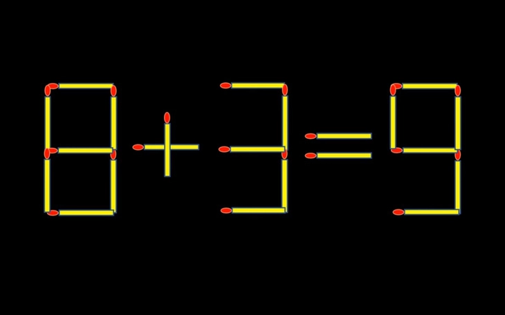 Thử tài IQ: Di chuyển một que diêm để 2+8=7 thành phép tính đúng - Ảnh 9.