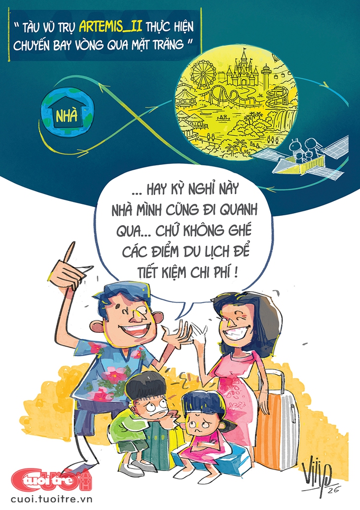 Kỳ nghỉ lễ tiết kiệm chi phí như Artemis - Ảnh 1.