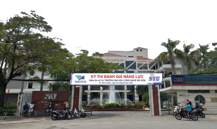 Trường Đại học Công nghệ Sài Gòn (STU) - một địa điểm thi đánh giá năng lực - Ảnh 2.