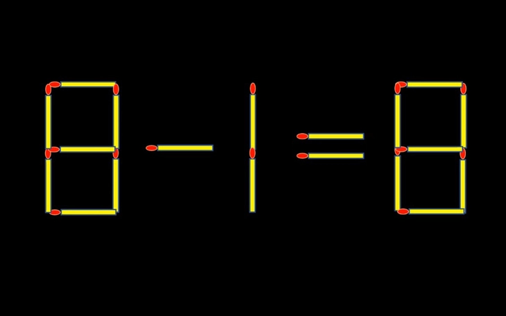 Thử tài IQ: Di chuyển một que diêm để 8-3=3 thành phép tính đúng - Ảnh 7.