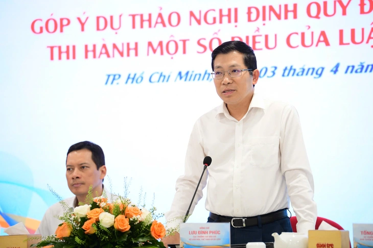 Đại biểu Bộ Văn hoá, TP.HCM cùng đại diện nhiều cơ quan báo chí tham quan toà soạn báo Tuổi Trẻ - Ảnh 2.