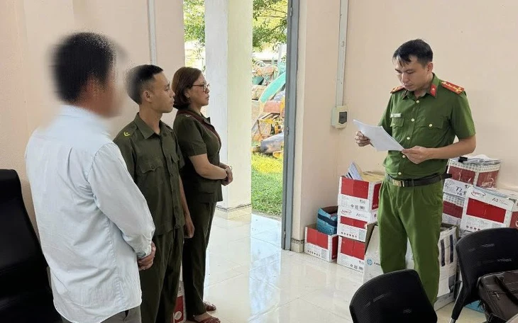 Bắt giám đốc Công ty TNHH Thương mại Hiếu Diệp - Ảnh 2.