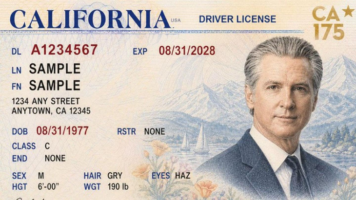 Nhà Trắng và thống đốc California 'khẩu chiến' vụ hộ chiếu in hình ông Trump - Ảnh 2.