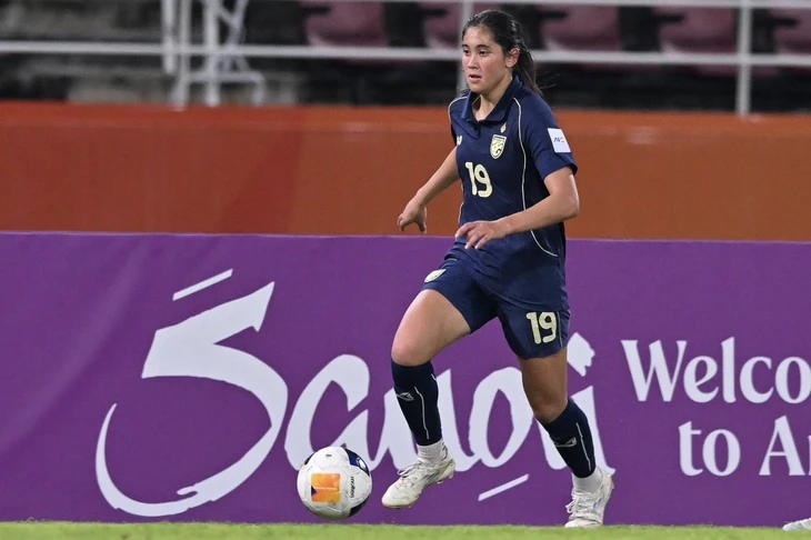 U20 nữ Thái Lan - U20 nữ Việt Nam (hết hiệp 1) 3-0: Kulisara nâng tỉ số - Ảnh 1.