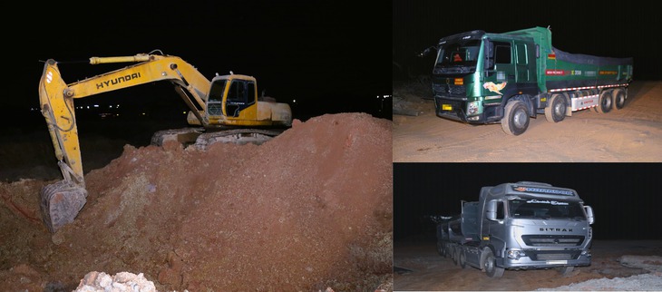 Đồng Nai phát hiện vụ khai thác đất trái phép trong Khu công nghiệp Biên Hòa 1 - Ảnh 1.