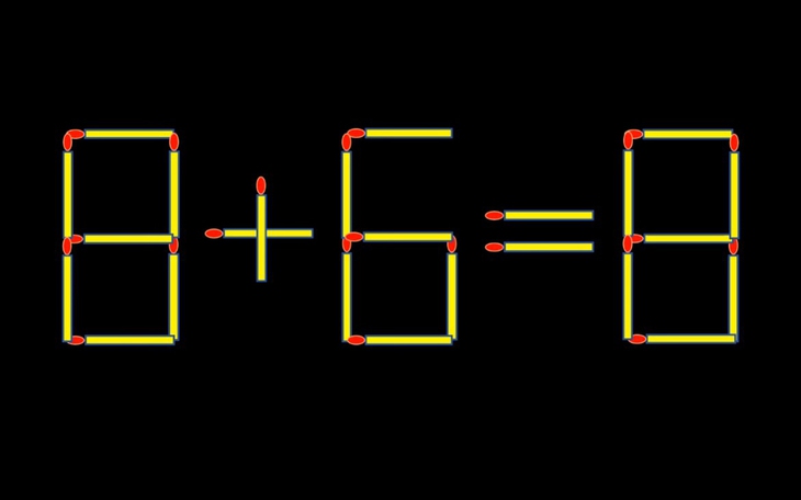 Thử tài IQ: Di chuyển một que diêm để 4+7=3 thành phép tính đúng - Ảnh 7.