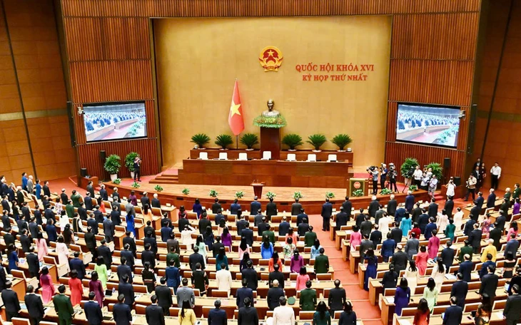 Hình ảnh ấn tượng tại ngày khai mạc kỳ họp thứ nhất Quốc hội khóa XVI - Ảnh 16.