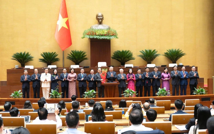 Lãnh đạo Nghị viện Lào, Trung Quốc, Campuchia chúc mừng Chủ tịch Quốc hội Trần Thanh Mẫn - Ảnh 2.