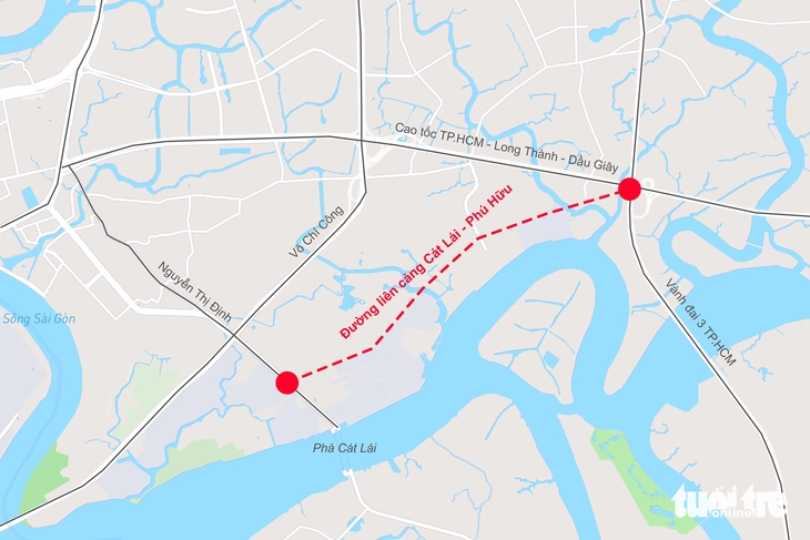 đường liên cảng - Ảnh 2.