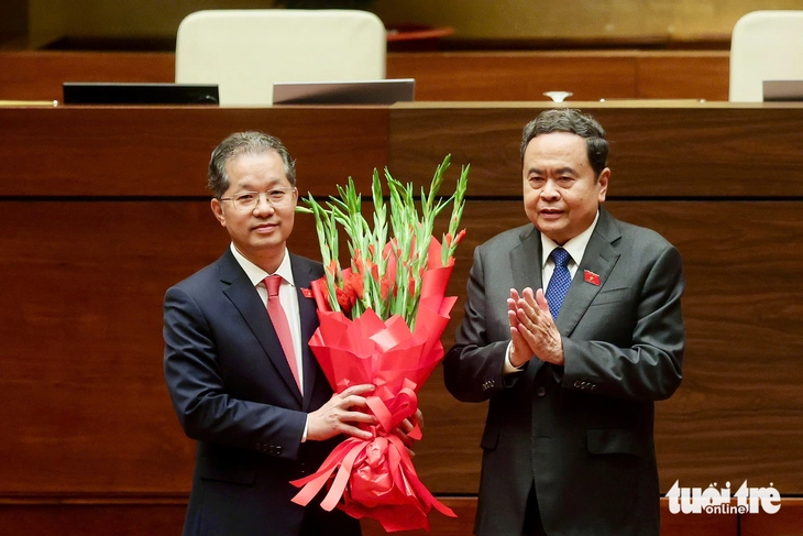 Chánh án Tòa án nhân dân tối cao Nguyễn Văn Quảng tái đắc cử - Ảnh 4.