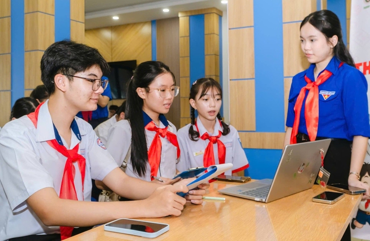 Học sinh hiến kế nâng cao trải nghiệm học tập - Ảnh 2. Hội đồng Trẻ em TP.HCM - Ảnh 2.