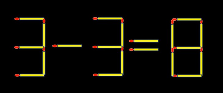 Thử tài IQ: Di chuyển một que diêm để 8+8=11 thành phép tính đúng - Ảnh 2.